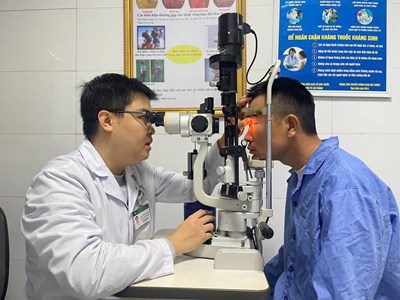 BỆNH VIỆN MẮT HẢI PHÒNG XỬ TRÍ KỊP THỜI CA CẤP CỨU VẾT THƯƠNG XUYÊN NHÃN CẦU PHỨC TẠP