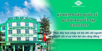 HƯỞNG ỨNG NGÀY QUỐC TẾ NGƯỜI KHUYẾT TẬT 03/12